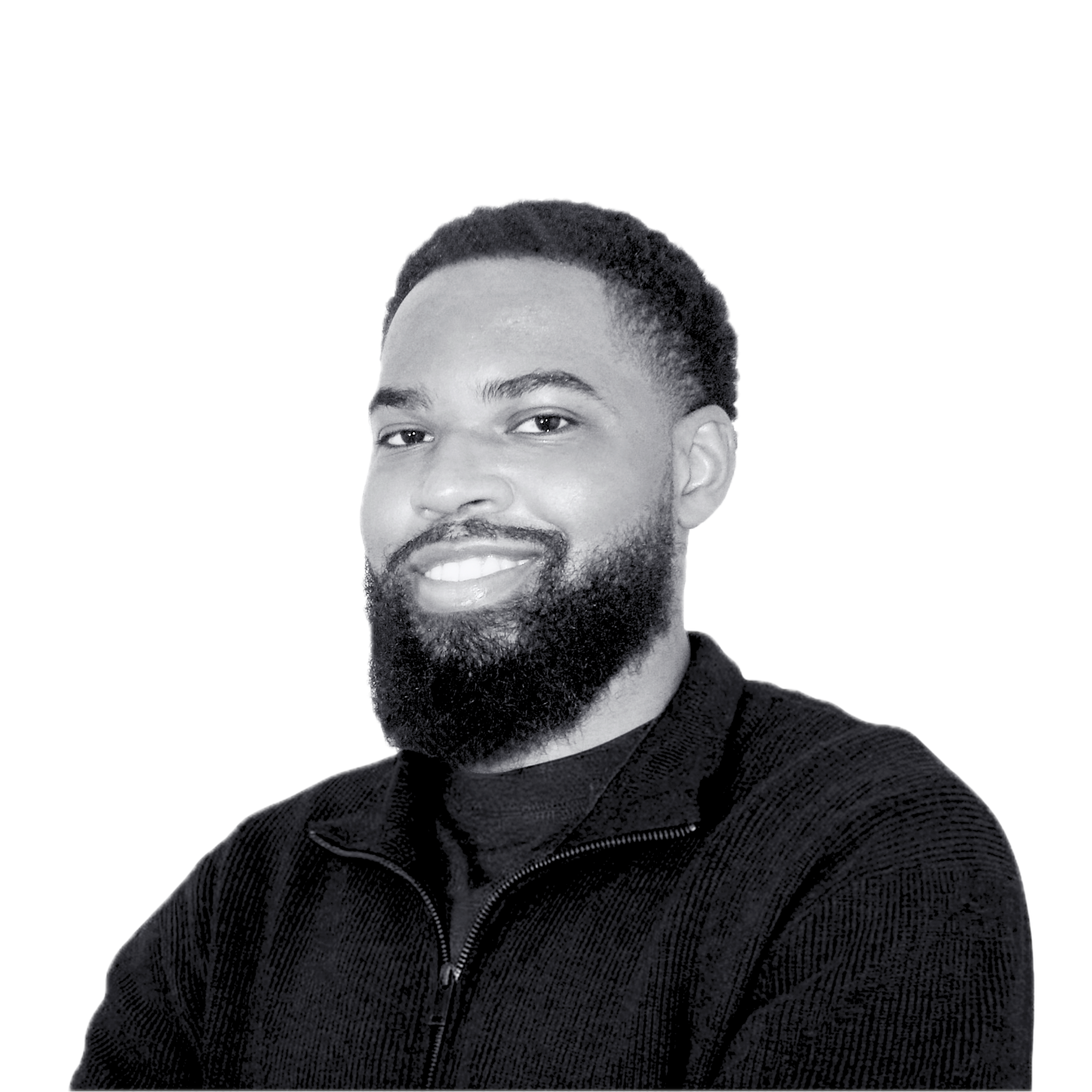 Portret van Tariq Remington